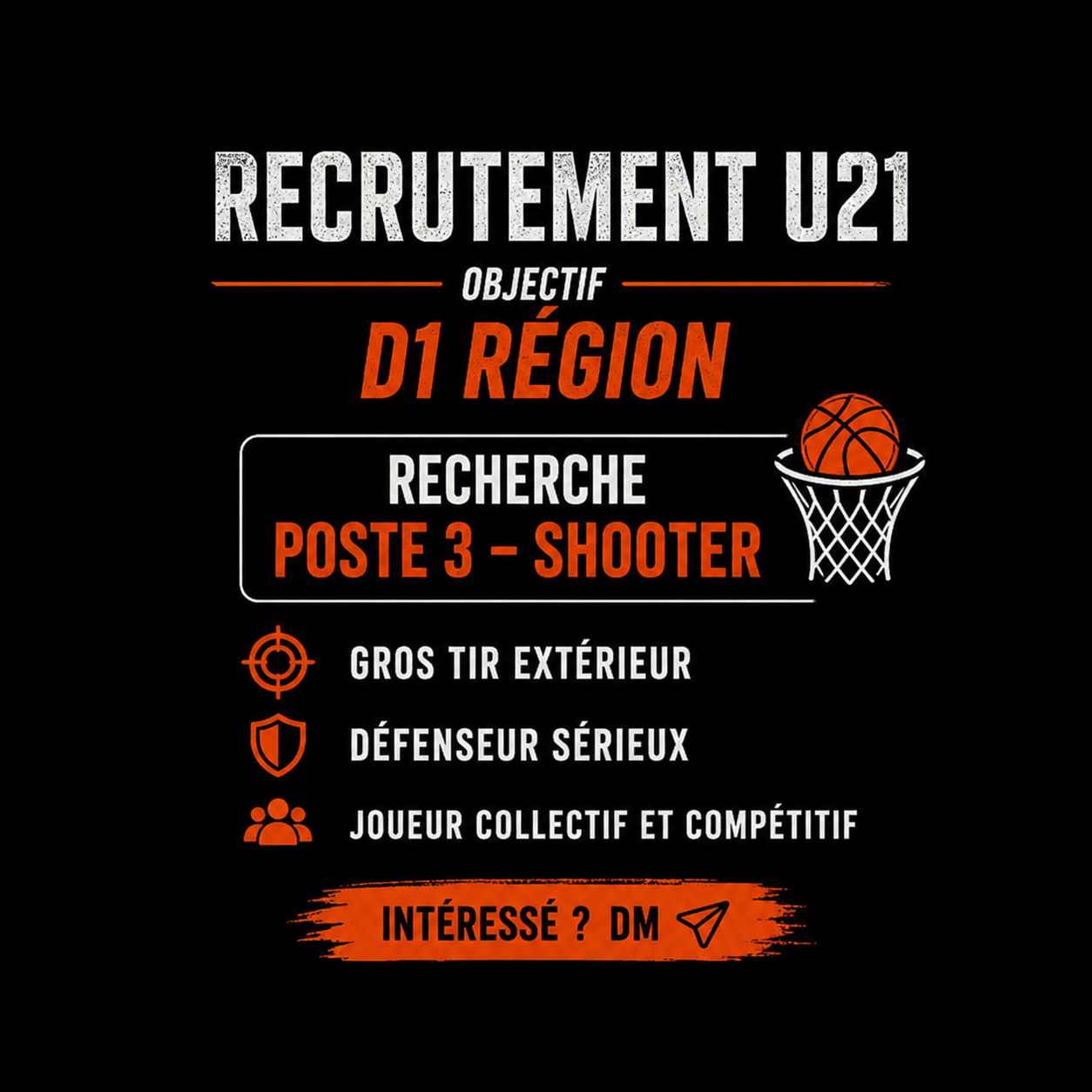 Annonce de Negativ basketball — photo 1